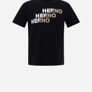 T-Shirt In Compact Jersey>Herno Sale