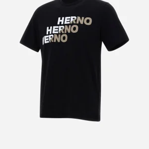 T-Shirt In Compact Jersey>Herno Sale