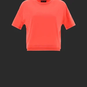 T-Shirt In Dynamic Interlock E Light Opalescent>Herno Store