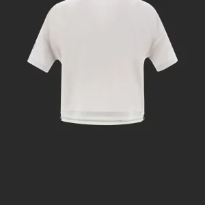 T-Shirt In Dynamic Interlock E Light Opalescent>Herno Fashion