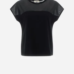 T-Shirt In Light Scuba E Stretch Tulle>Herno Best Sale