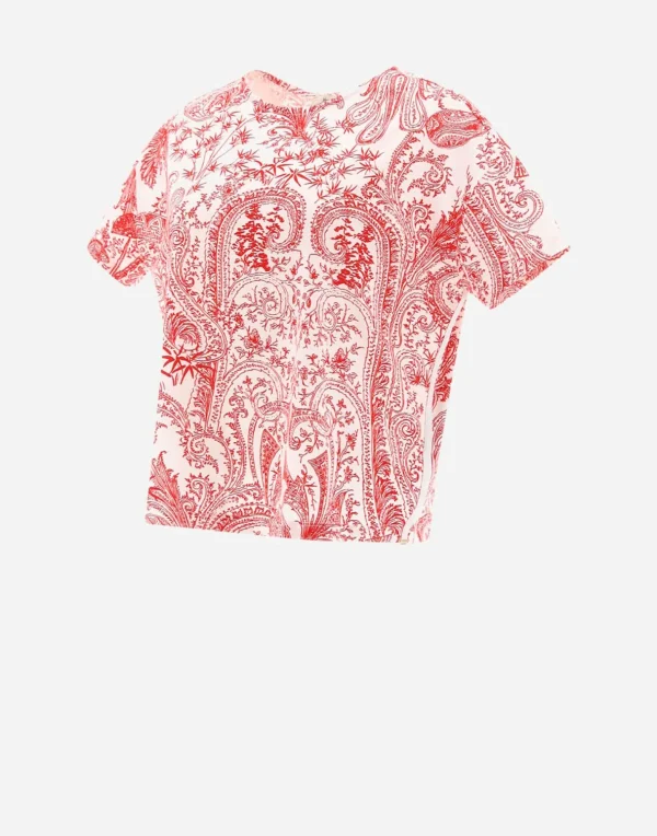 T-Shirt In Oriental Fancy Jersey>Herno Best