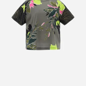 T-Shirt In Safari Patch Jersey>Herno Flash Sale