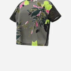 T-Shirt In Safari Patch Jersey>Herno Flash Sale