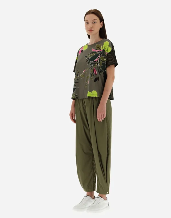 T-Shirt In Safari Patch Jersey>Herno Flash Sale