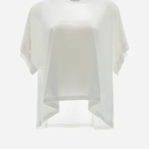 T-Shirt In Silk Jersey>Herno Best Sale