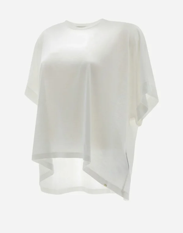 T-Shirt In Silk Jersey>Herno Best Sale