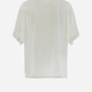 T-Shirt In Silk Jersey>Herno Best Sale