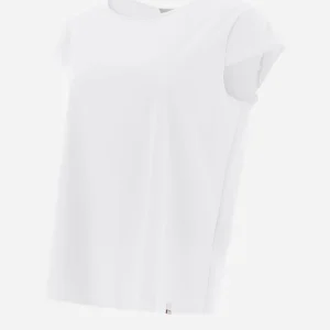 T-Shirt In Spring Ultralight Scuba>Herno Clearance