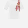 T-Shirt In Superfine Cotton Stretch E Bubble Foulard>Herno Online