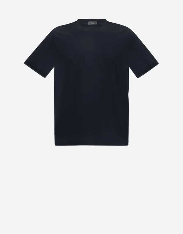 T-Shirt In Superfine Cotton Stretch>Herno Cheap