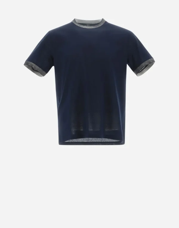 T-Shirt In Superfine Cotton>Herno Cheap