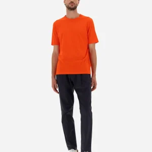 T-Shirt In Superfine Cotton Stretch>Herno Fashion