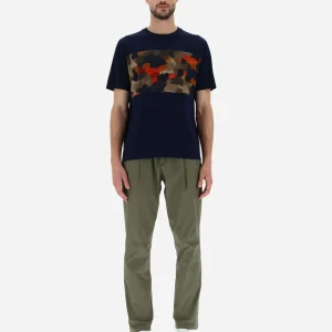 T-Shirt In Superfine Cotton E Spring Camo Jersey>Herno Fashion