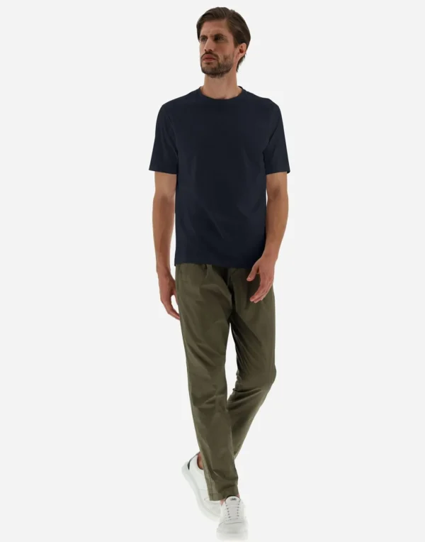 T-Shirt In Superfine Cotton Stretch>Herno Cheap