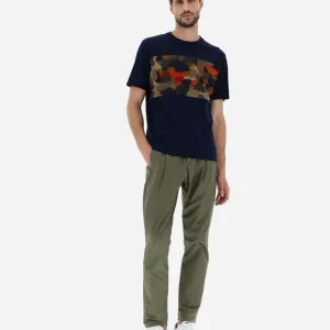 T-Shirt In Superfine Cotton E Spring Camo Jersey>Herno Fashion