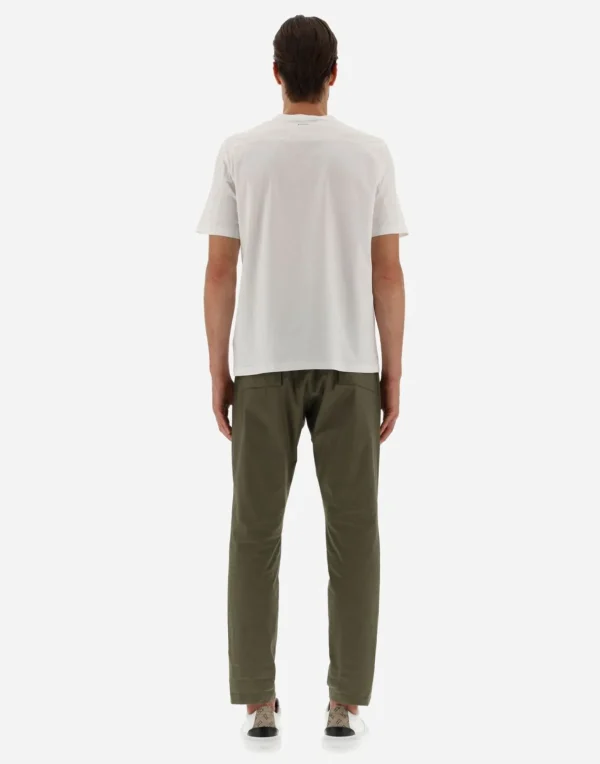 T-Shirt In Superfine Cotton Stretch>Herno New