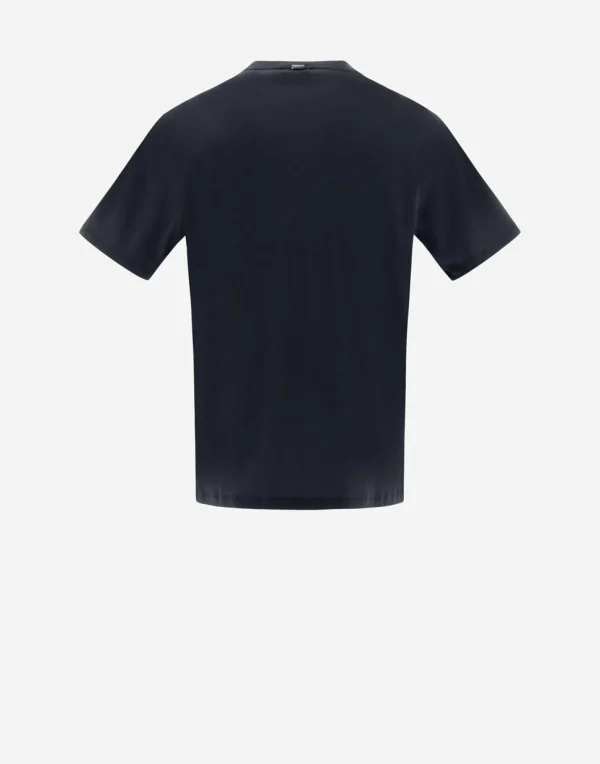 T-Shirt Resort In Basic Cotton>Herno Outlet