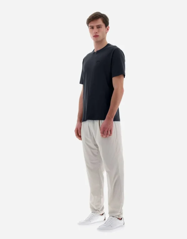 T-Shirt Resort In Basic Cotton>Herno Outlet
